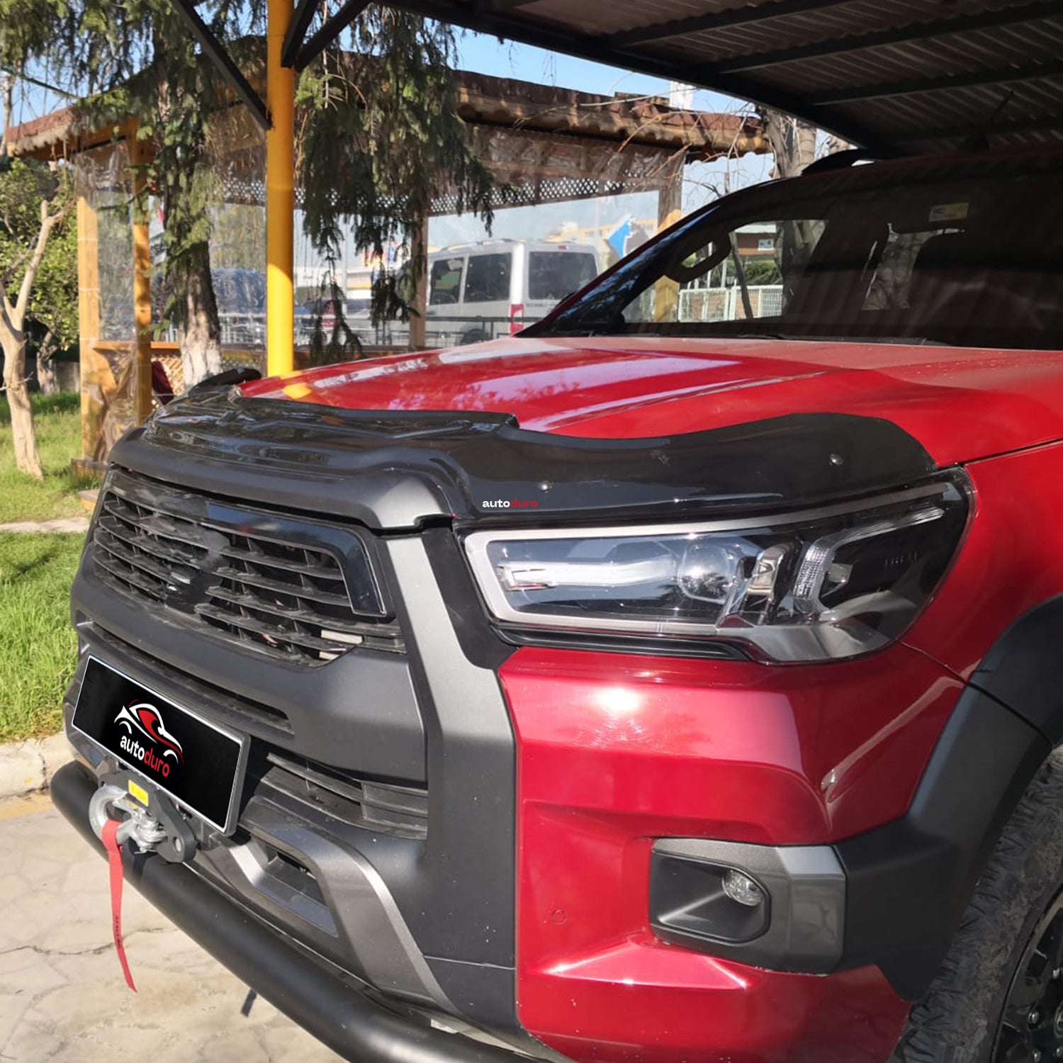 Autoduro Toyota Hilux 2021 Onwards Bonnet Deflector - 30780921-020409-40010101_15