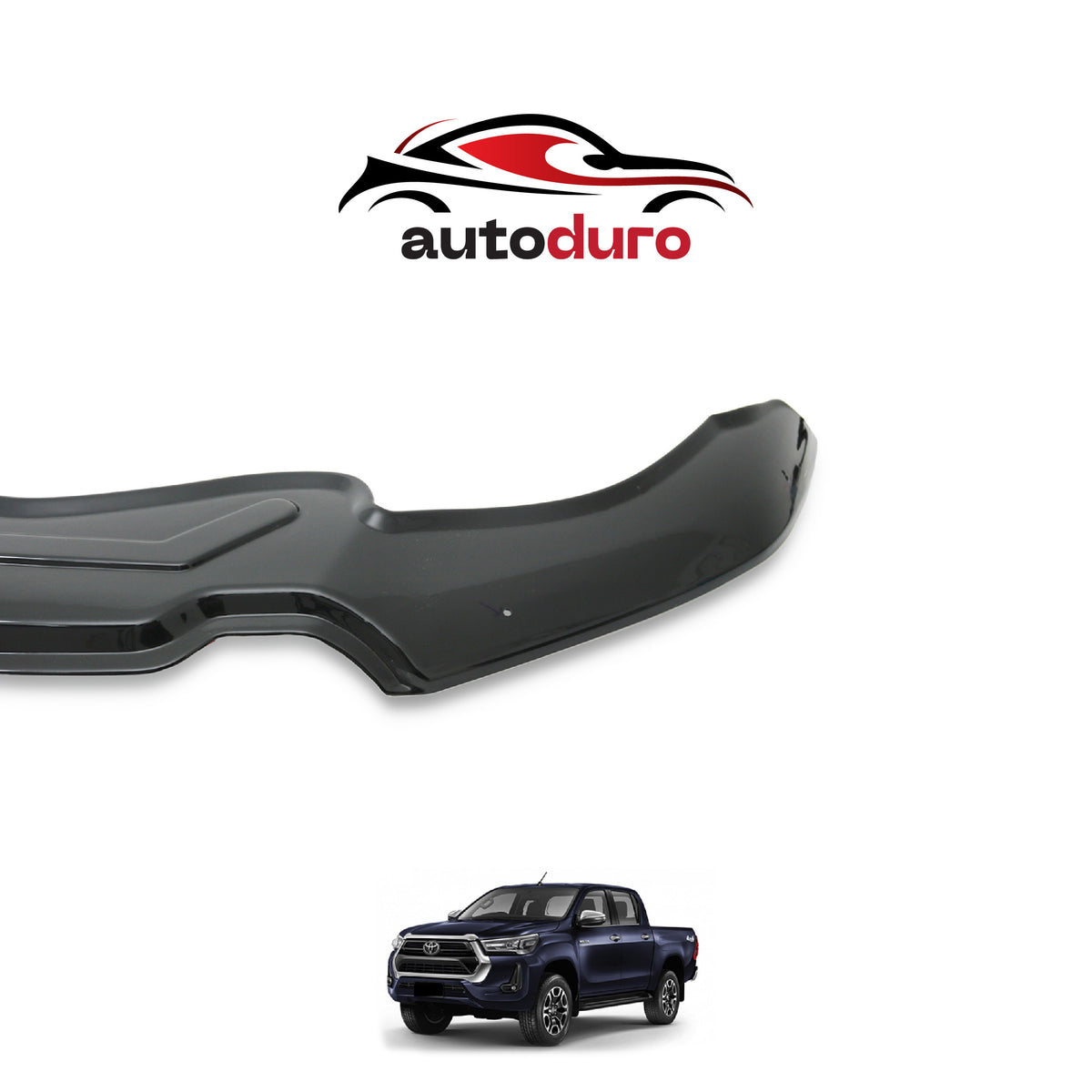 Autoduro Toyota Hilux 2021 Onwards Bonnet Deflector - 30780921-020409-40010101_3