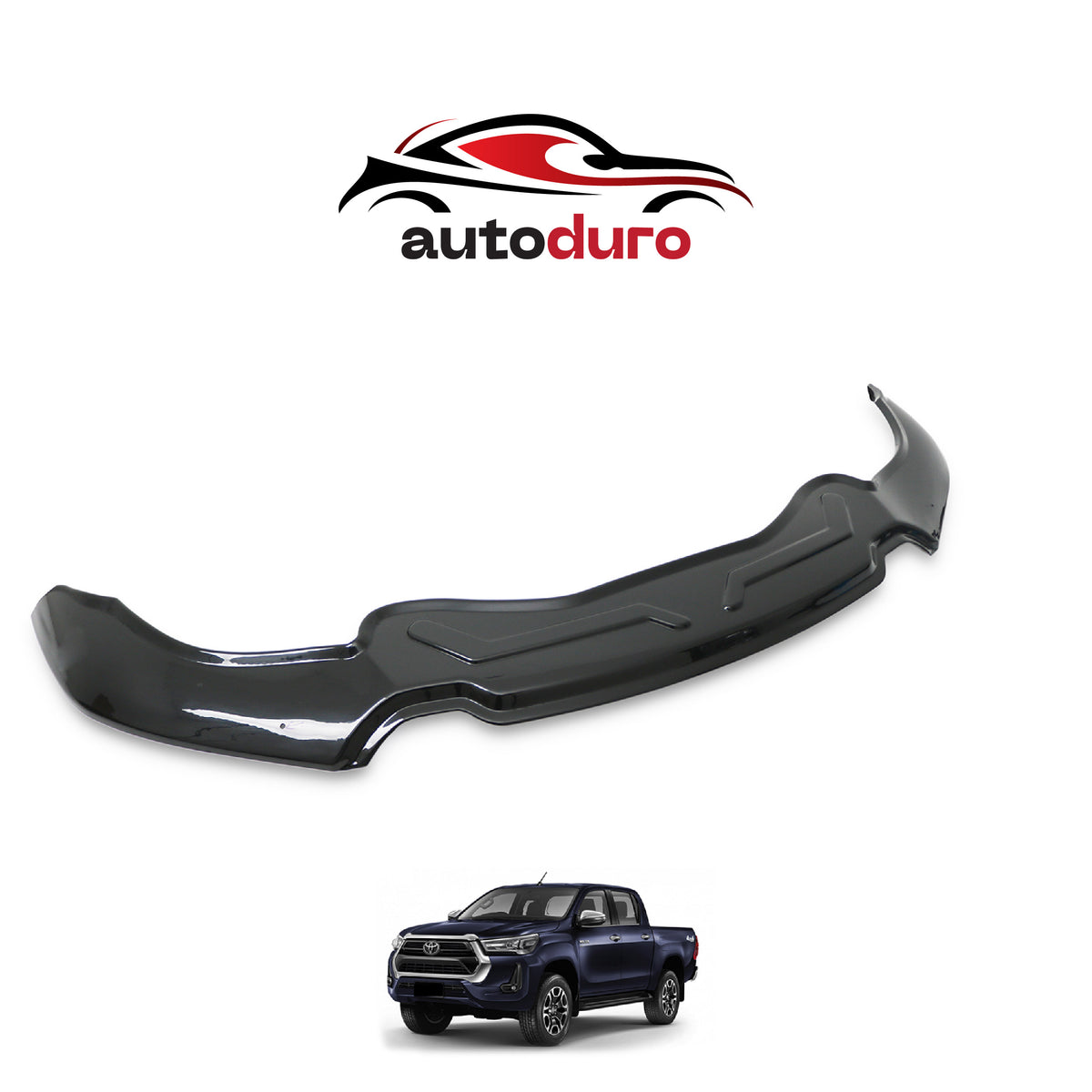 Autoduro Toyota Hilux 2021 Onwards Bonnet Deflector - 30780921-020409-40010101_4