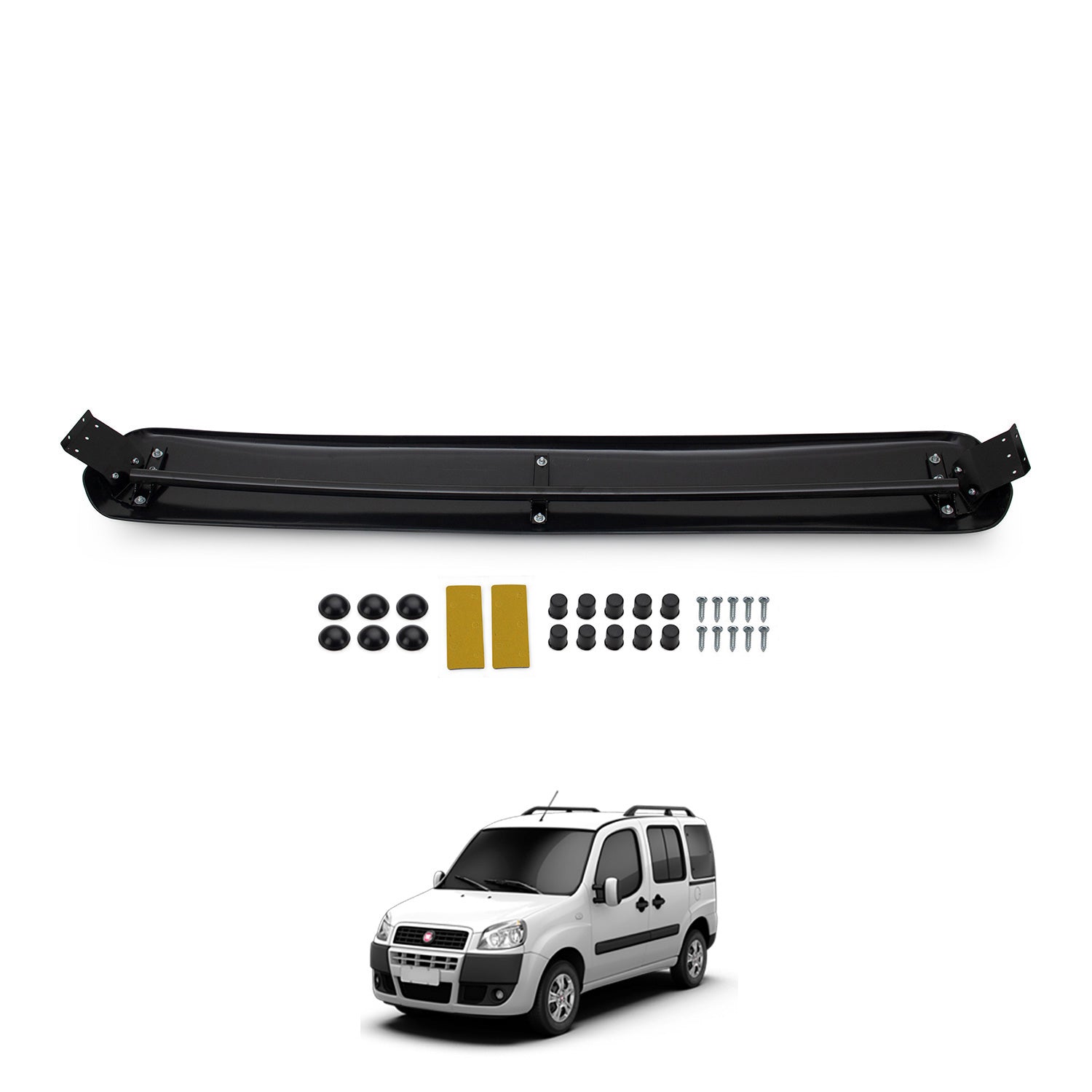 Autoduro Fiat Doblo 2006 - 2010 Sunvisor Sun Visor Wind Deflector - 31290306-010410-55010101_2