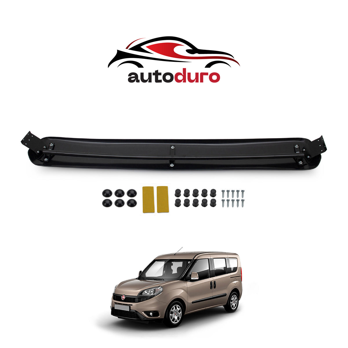 Autoduro Fiat Doblo 2015 - 2022 Sunvisor Sun Visor Wind Deflector - 31290315-010410-55010101_2