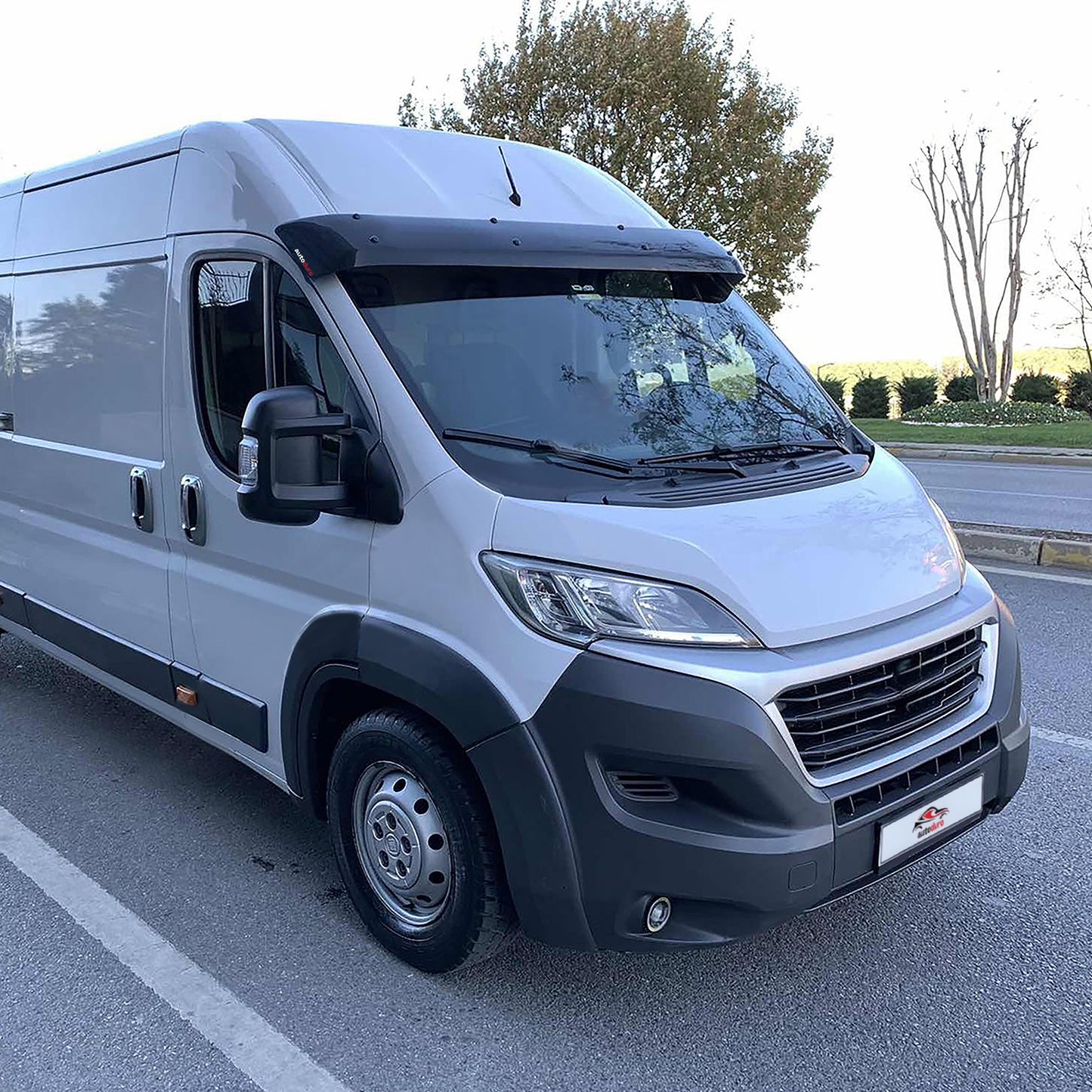 Autoduro Fiat Ducato 2014 Onwards Sunvisor Sun Visor Wind Deflector - 31290514-010410-55010101_14