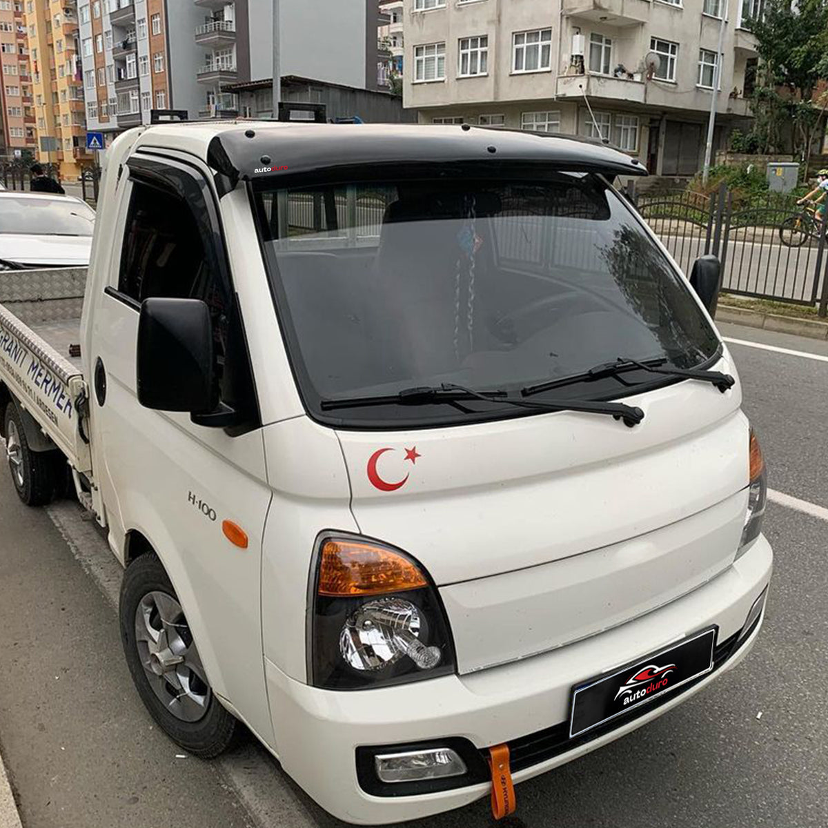 Autoduro Hyundai H100 2004 Onwards Sunvisor Sun Visor Wind Deflector - 31360404-010410-55010101_3