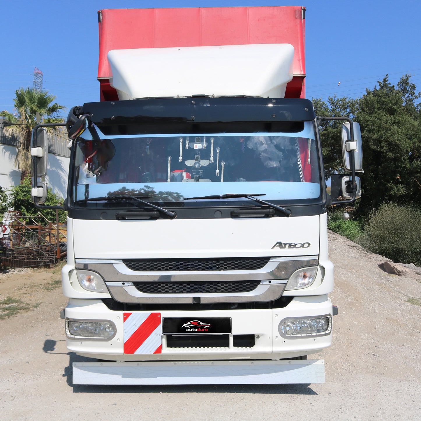 Autoduro Mercedes Atego 1998 - 2004 Sunvisor Sun Visor Wind Deflector - 31550198-010410-55010101_11