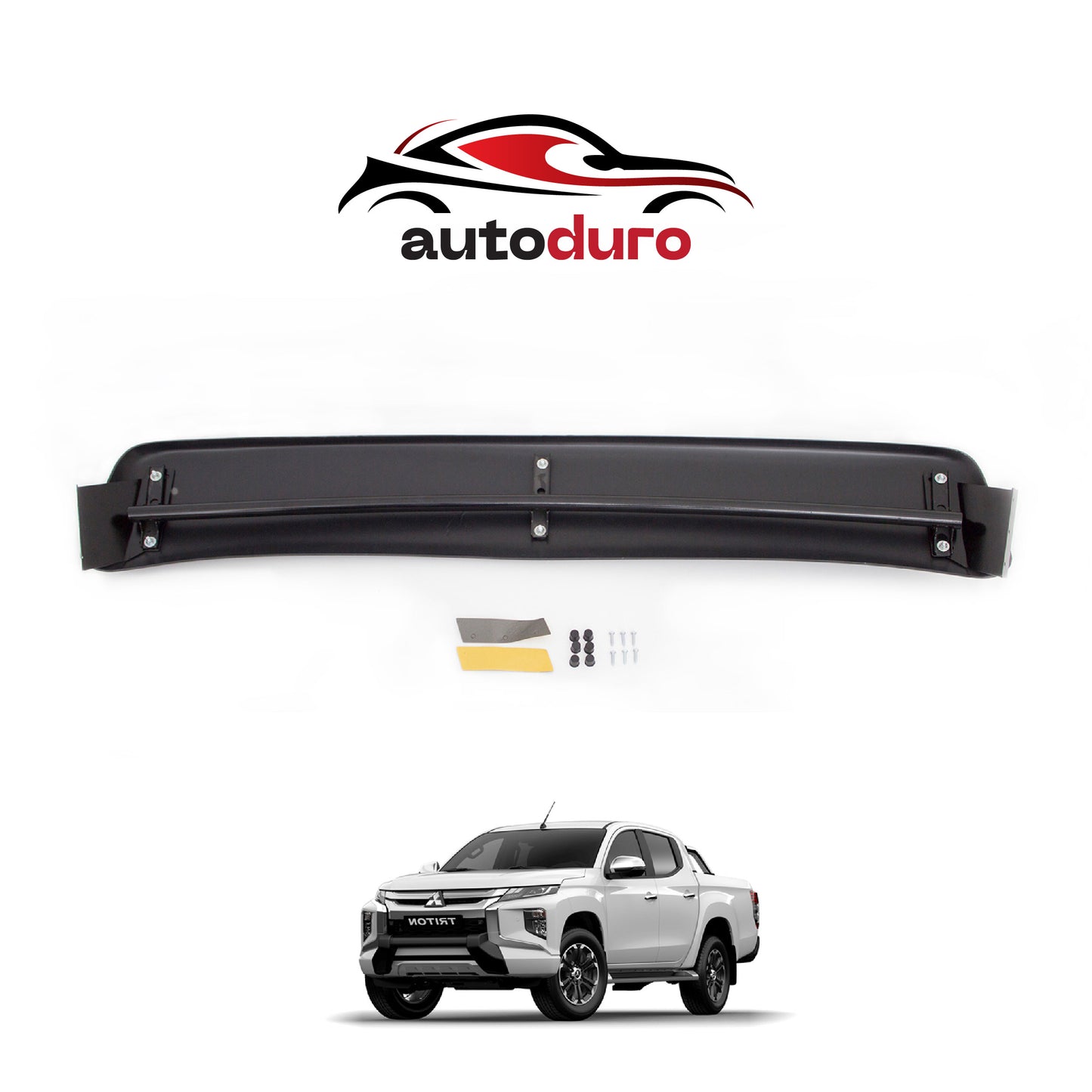 Autoduro Mitsubishi L200 2019 Onwards Sunvisor Sun Visor Wind Deflector - 31570419-010410-55010101_2