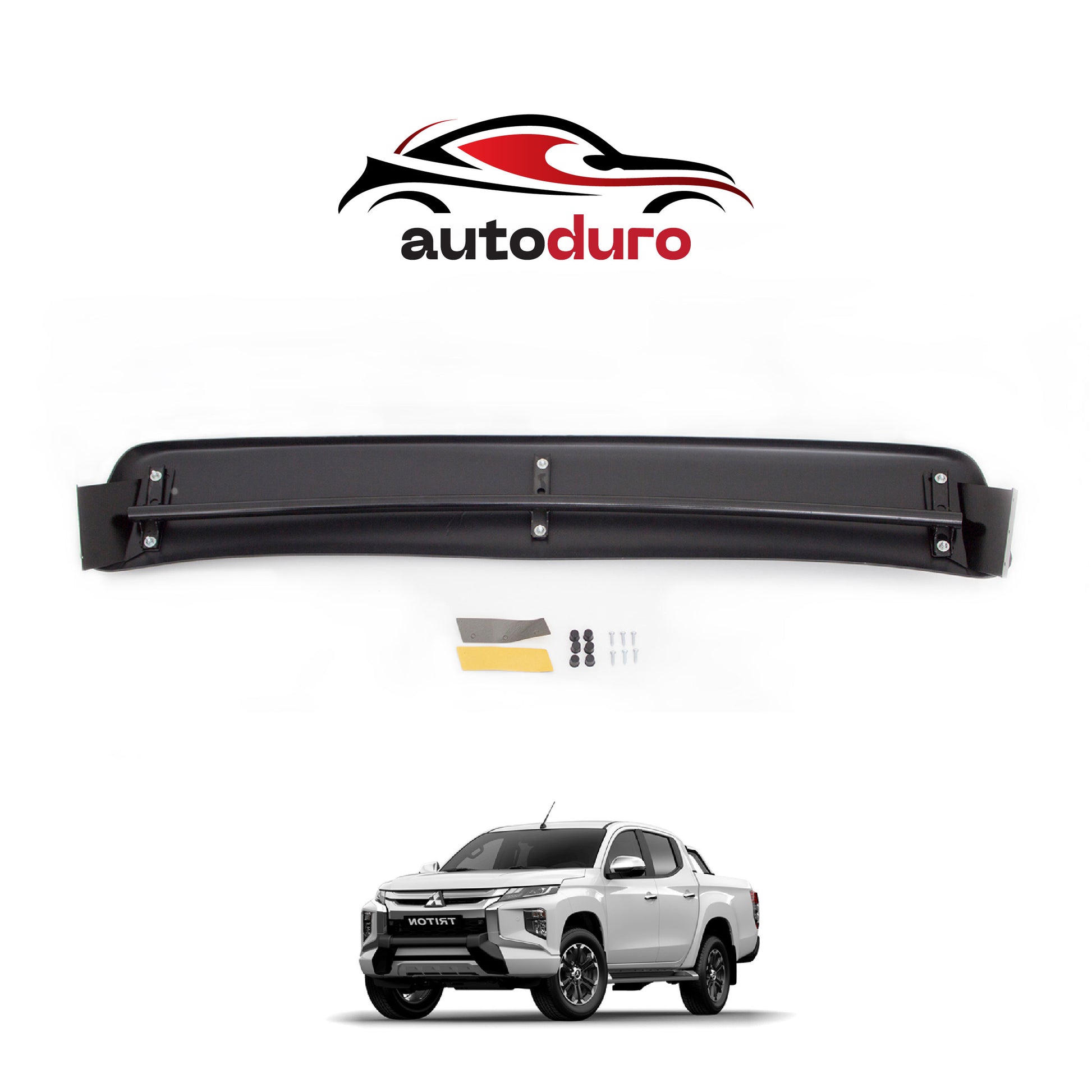 Autoduro Mitsubishi L200 2019 Onwards Sunvisor Sun Visor Wind Deflector - 31570419-010410-55010101_2