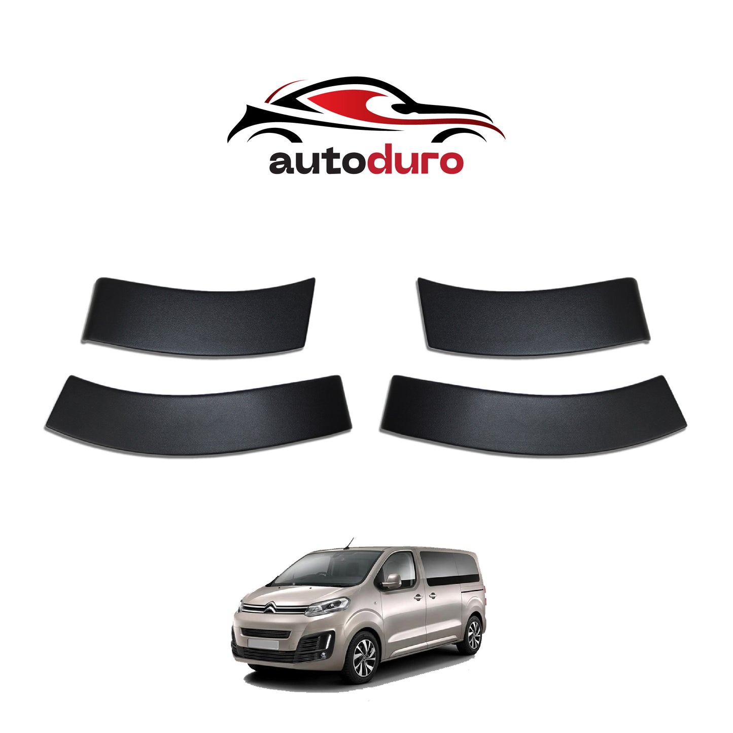 Autoduro Citroen Jumpy 2017 Onwards Fender Flares 8pcs - 32200516-010023-20010402_3