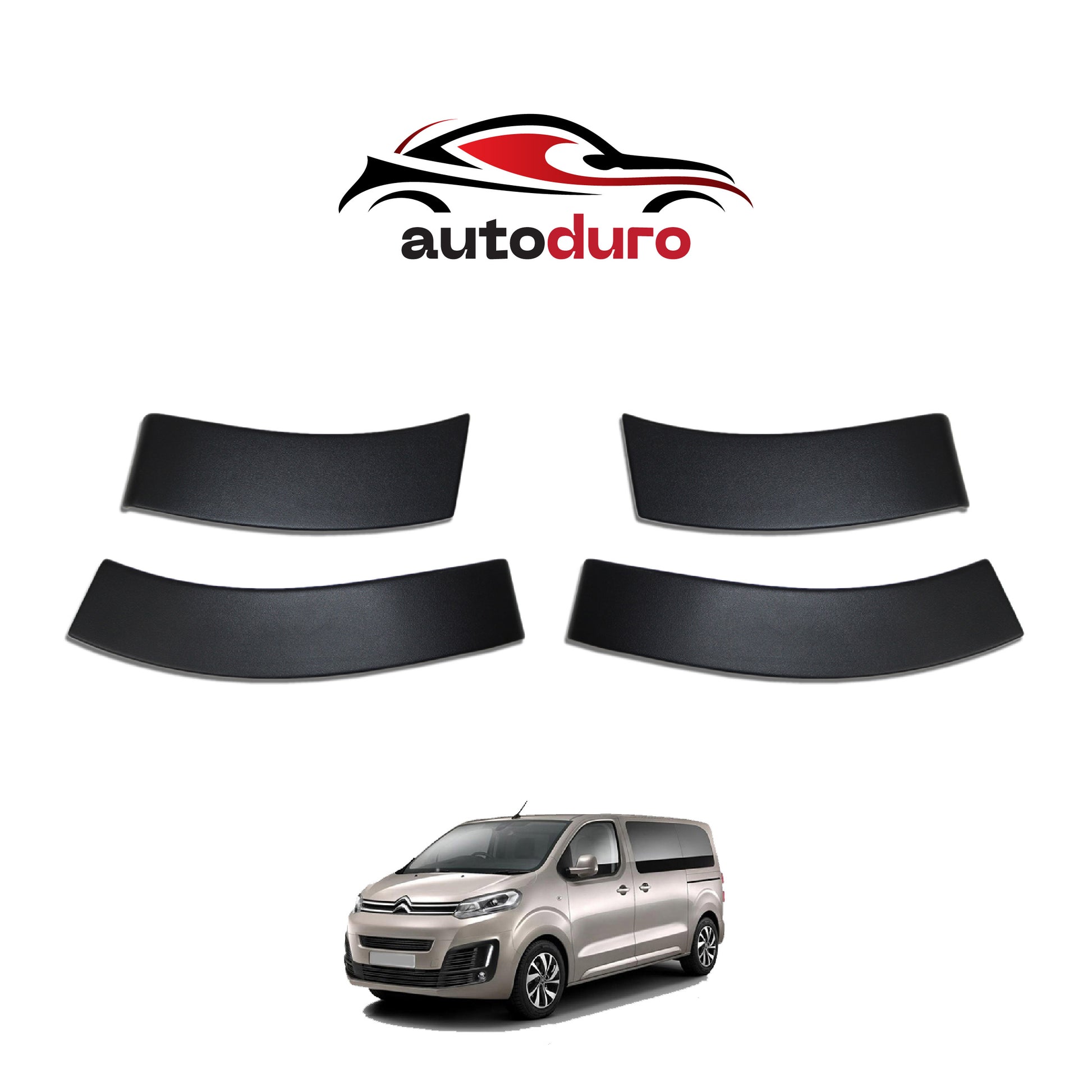Autoduro Citroen Jumpy 2017 Onwards Fender Flares 8pcs - 32200516-010023-20010402_3