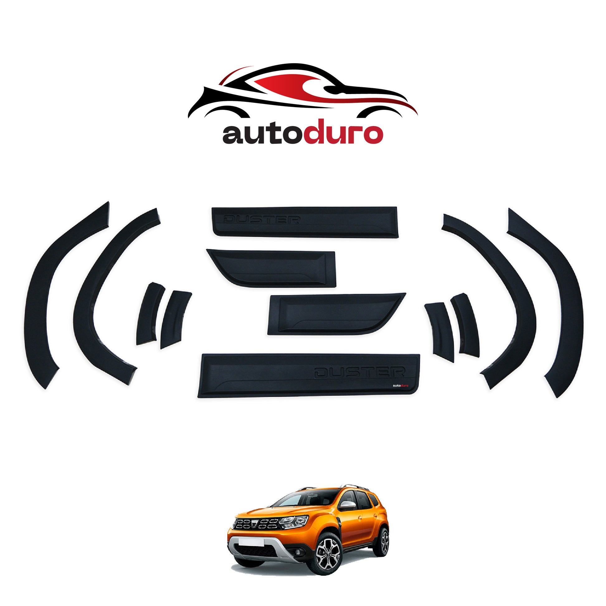 Autoduro Dacia Duster 2018 - 2024 Fender Flares 8pcs - 32210218-010023-20010402_1