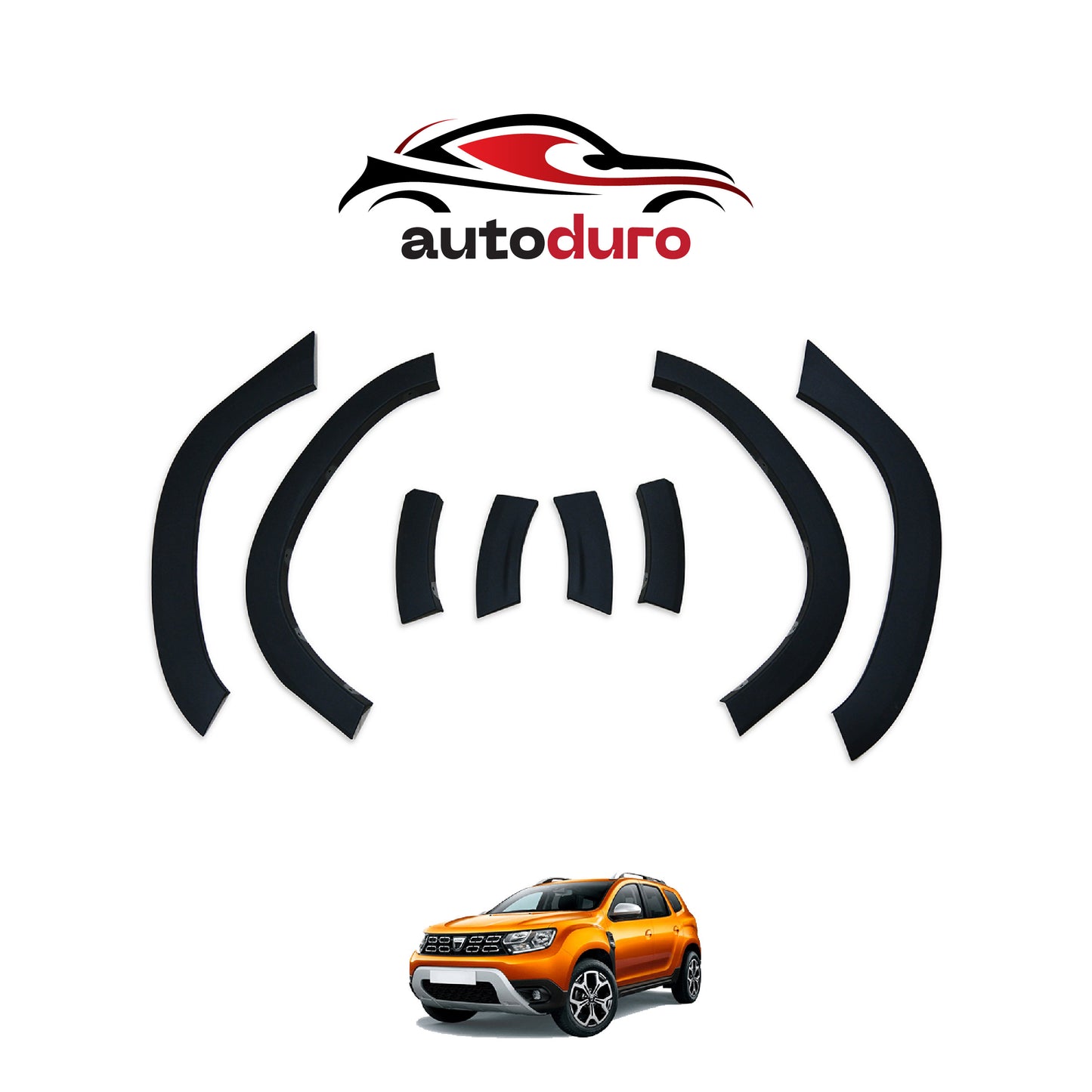 Autoduro Dacia Duster 2018 - 2024 Fender Flares 8pcs - 32210218-010023-20010402_2