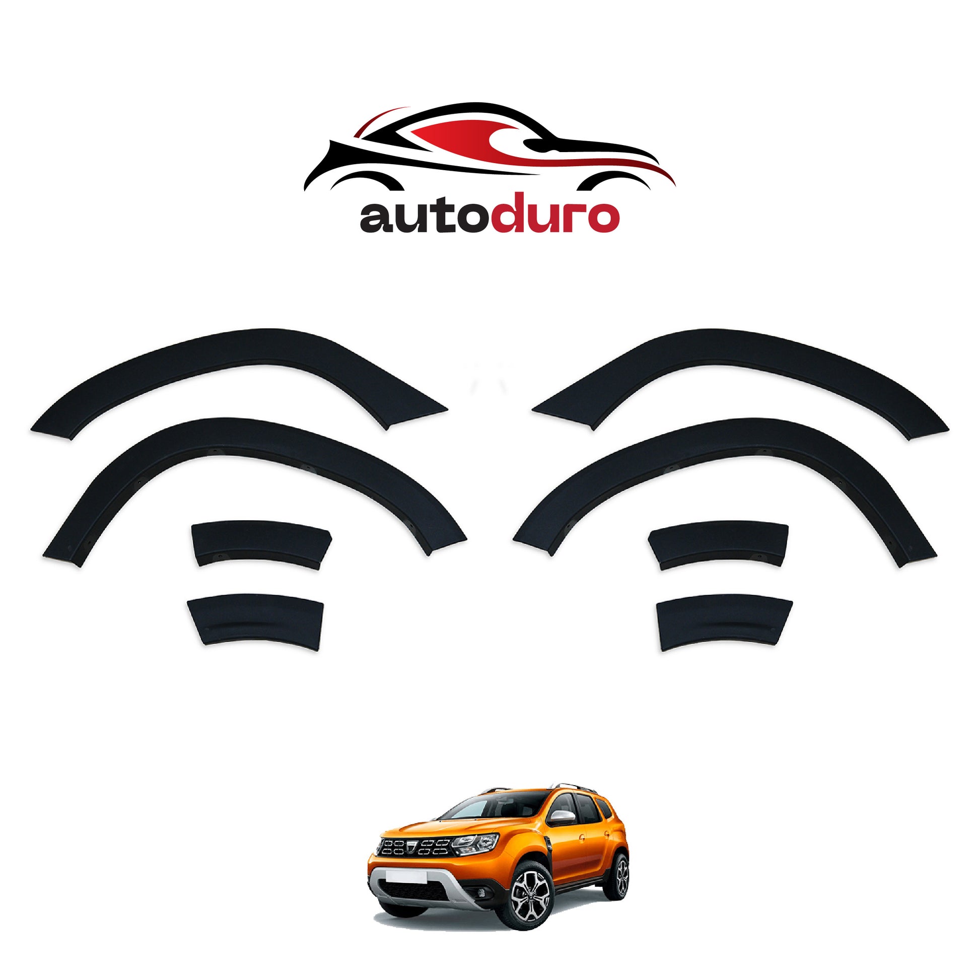 Autoduro Dacia Duster 2018 - 2024 Fender Flares 8pcs - 32210218-010023-20010402_3