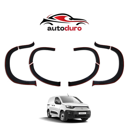 Autoduro Fiat Doblo 2023 Onwards Fender Flares 8pcs - 32290323-010023-20010402_3
