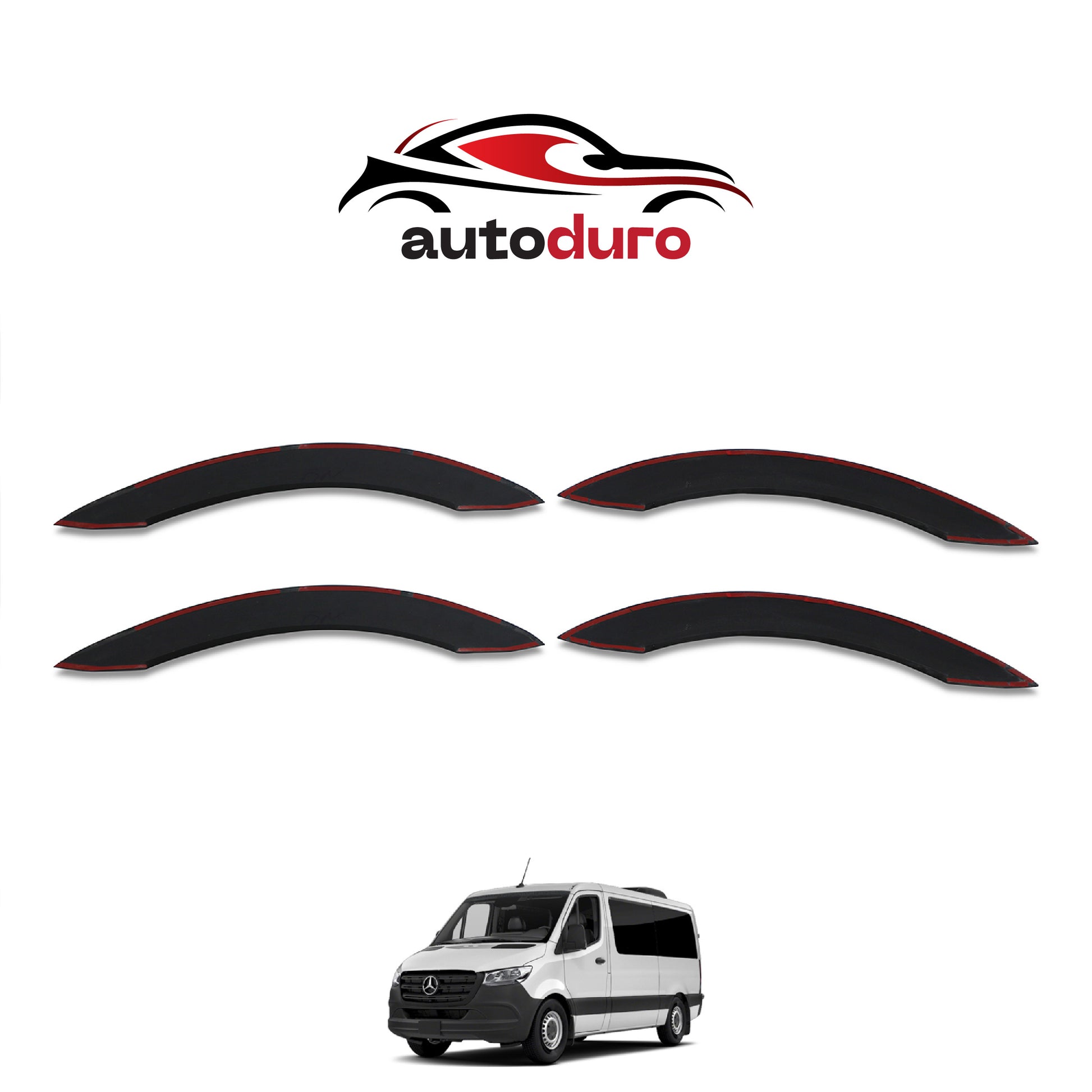 Autoduro Mercedes Sprinter 2018 Onwards Fender Flares 4pcs - 32550218-010019-20010402_10