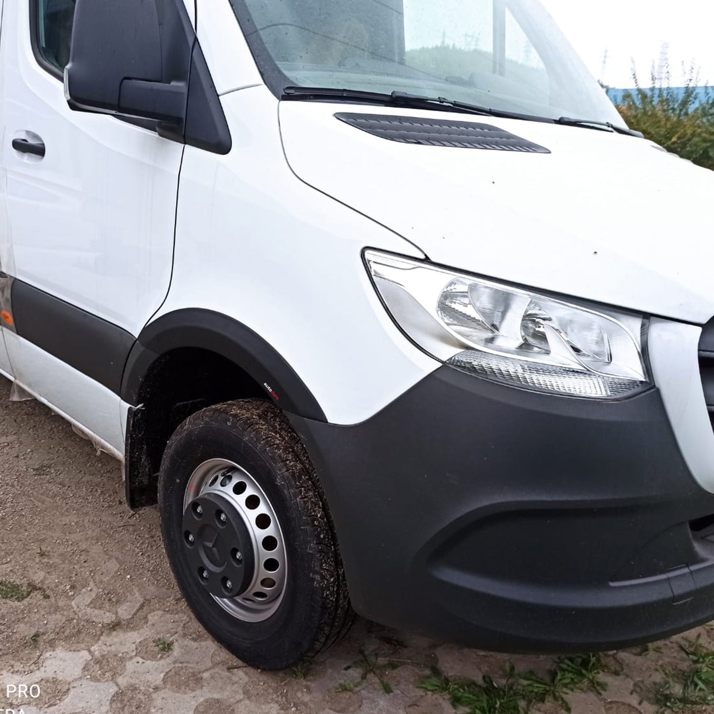 Autoduro Mercedes Sprinter 2018 Onwards Fender Flares 4pcs - 32550218-010019-20010402_13