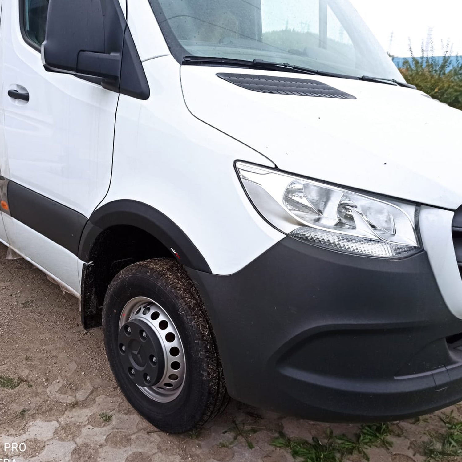 Autoduro Mercedes Sprinter 2018 Onwards Fender Flares 4pcs - 32550218-010019-20010402_13