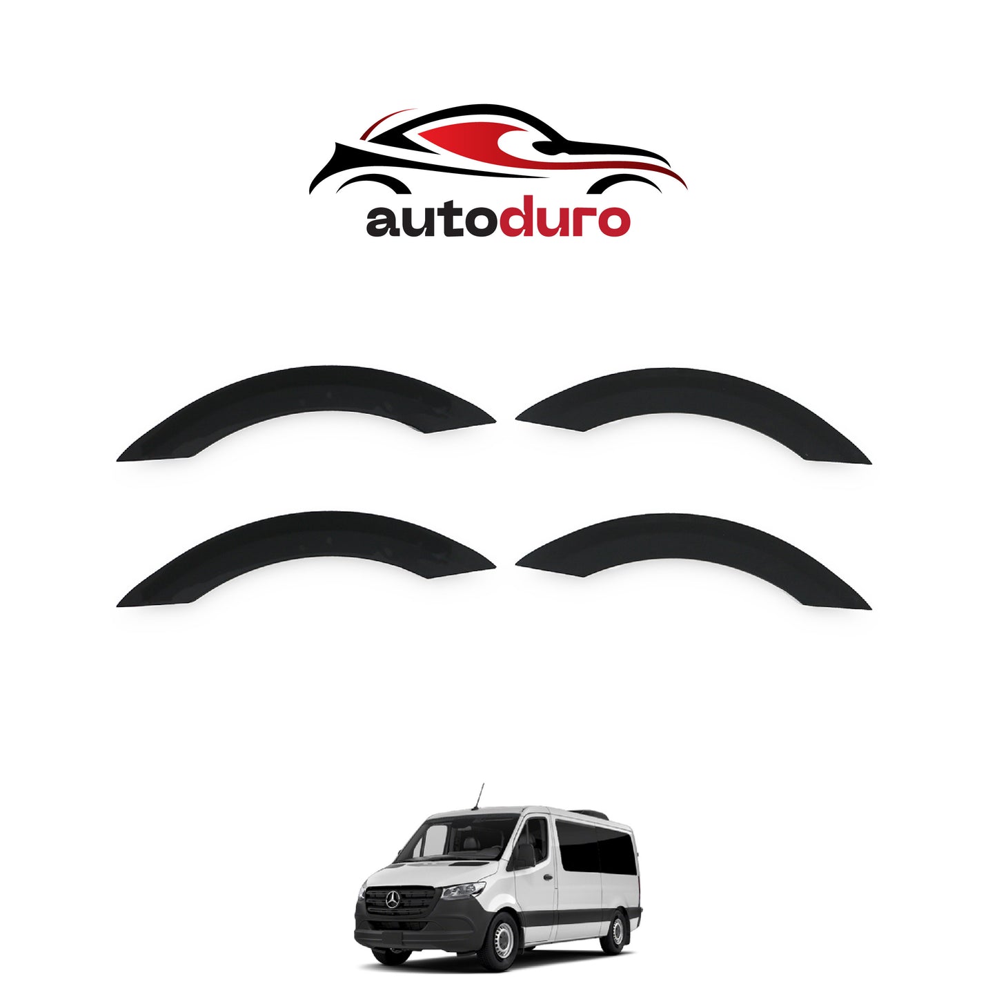 Autoduro Mercedes Sprinter 2018 Onwards Fender Flares 4pcs - 32550218-010019-20010402_8