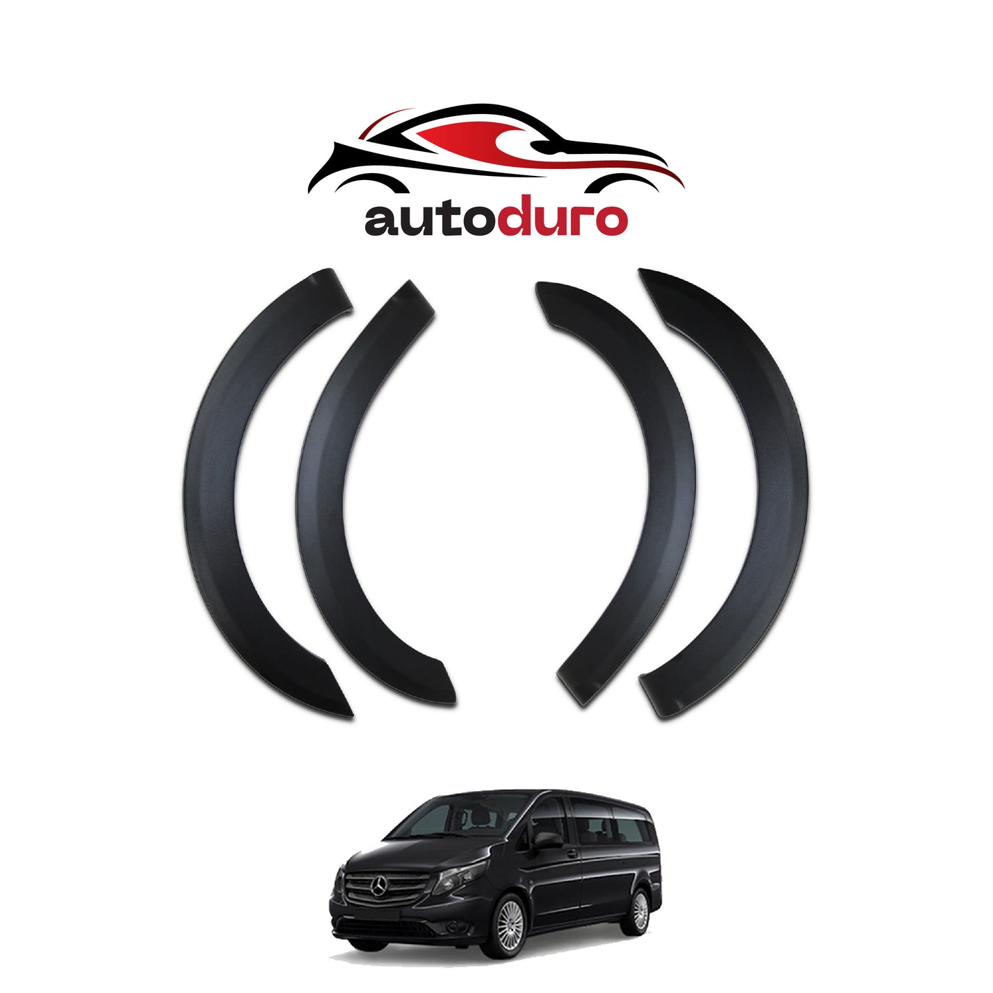 Autoduro Mercedes Vito 2015 - 2020 Fender Flares 8pcs - 32550414-010023-20010402_2