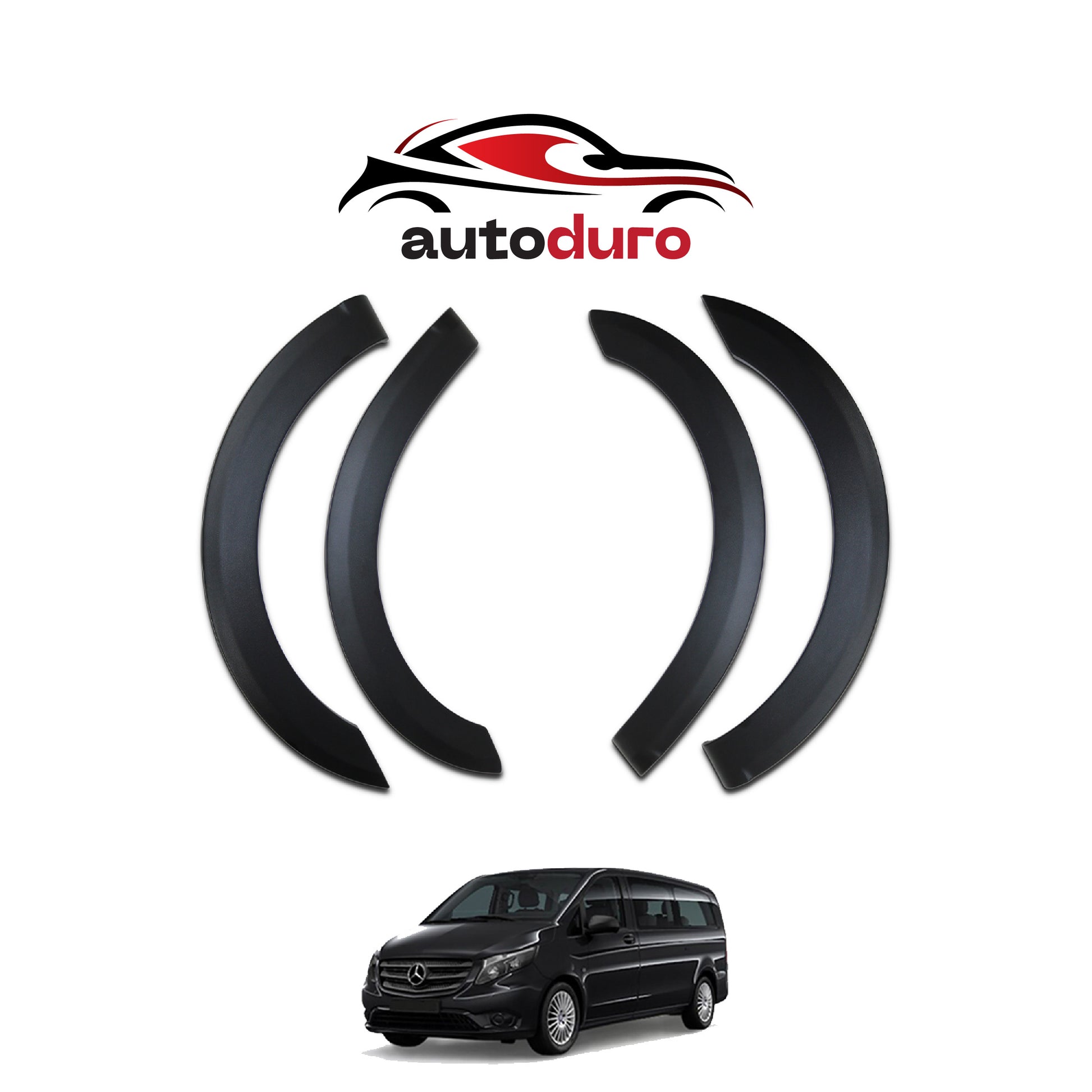 Autoduro Mercedes Vito 2015 - 2020 Fender Flares 8pcs - 32550414-010023-20010402_2