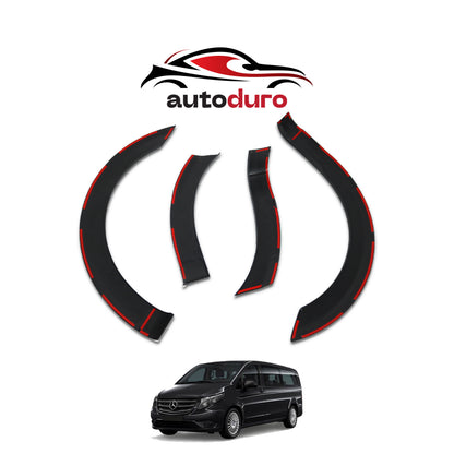 Autoduro Mercedes Vito 2015 - 2020 Fender Flares 8pcs - 32550414-010023-20010402_4