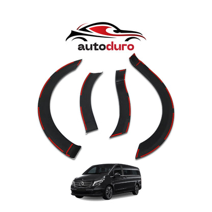 Autoduro Mercedes V-Class 2019 Onwards Fender Flares 8pcs - 32550919-010023-20010402_4