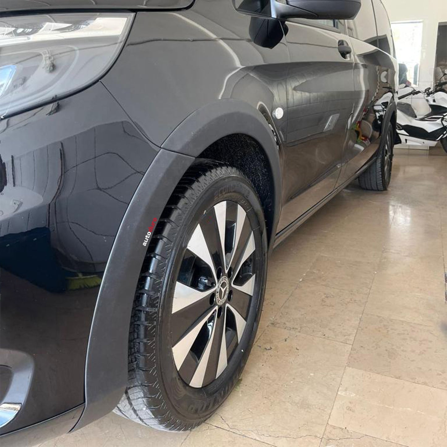Autoduro Mercedes V-Class 2019 Onwards Fender Flares 8pcs - 32550919-010023-20010402_8