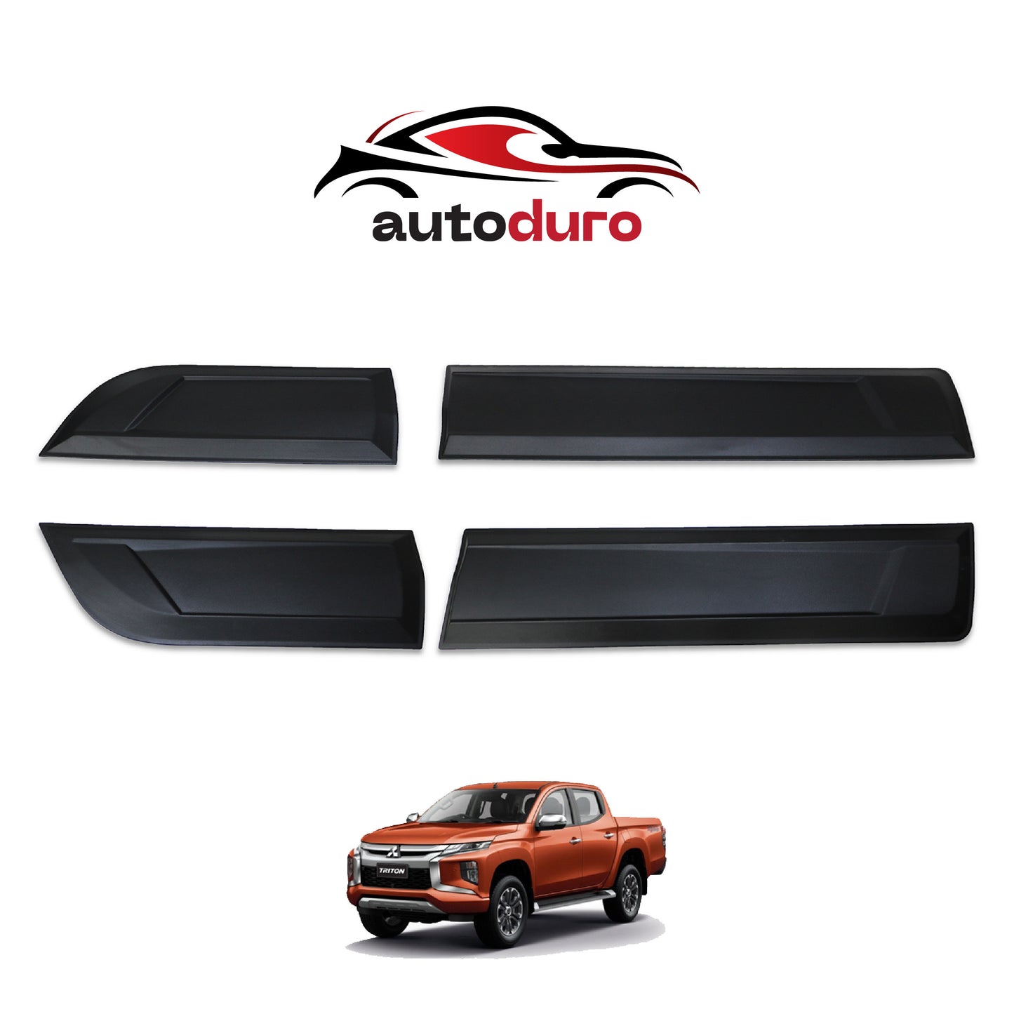 Autoduro Mitsubishi L200 2019 Onwards Fender Flares 4pcs - 32570419-160019-20010402_6