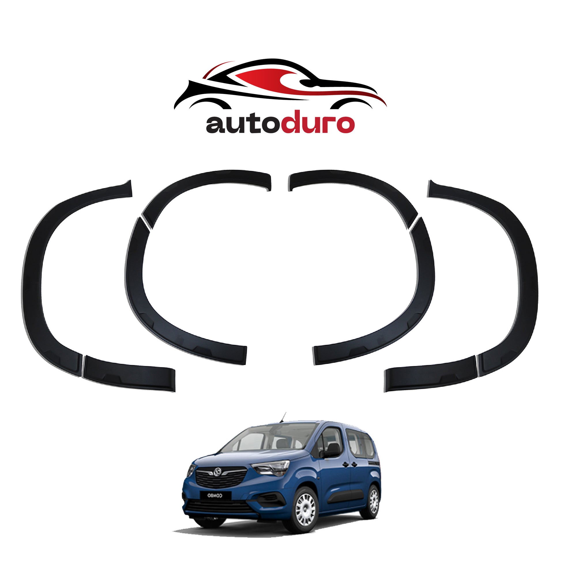 Autoduro Opel Combo 2018 Onwards Fender Flares - 32590918-010023-20010402_1