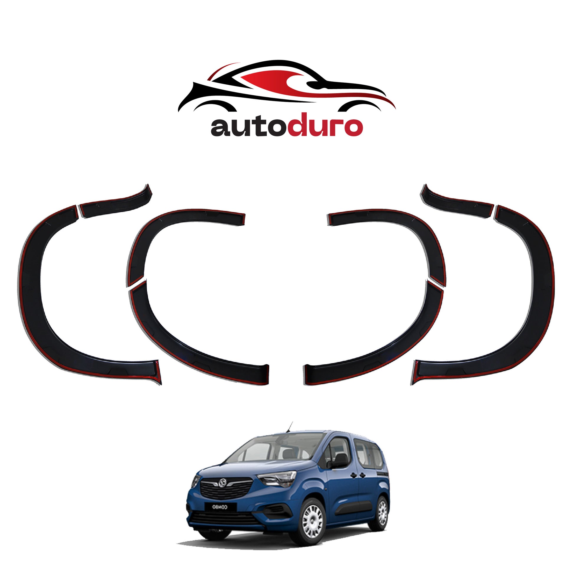 Autoduro Opel Combo 2018 Onwards Fender Flares - 32590918-010023-20010402_3