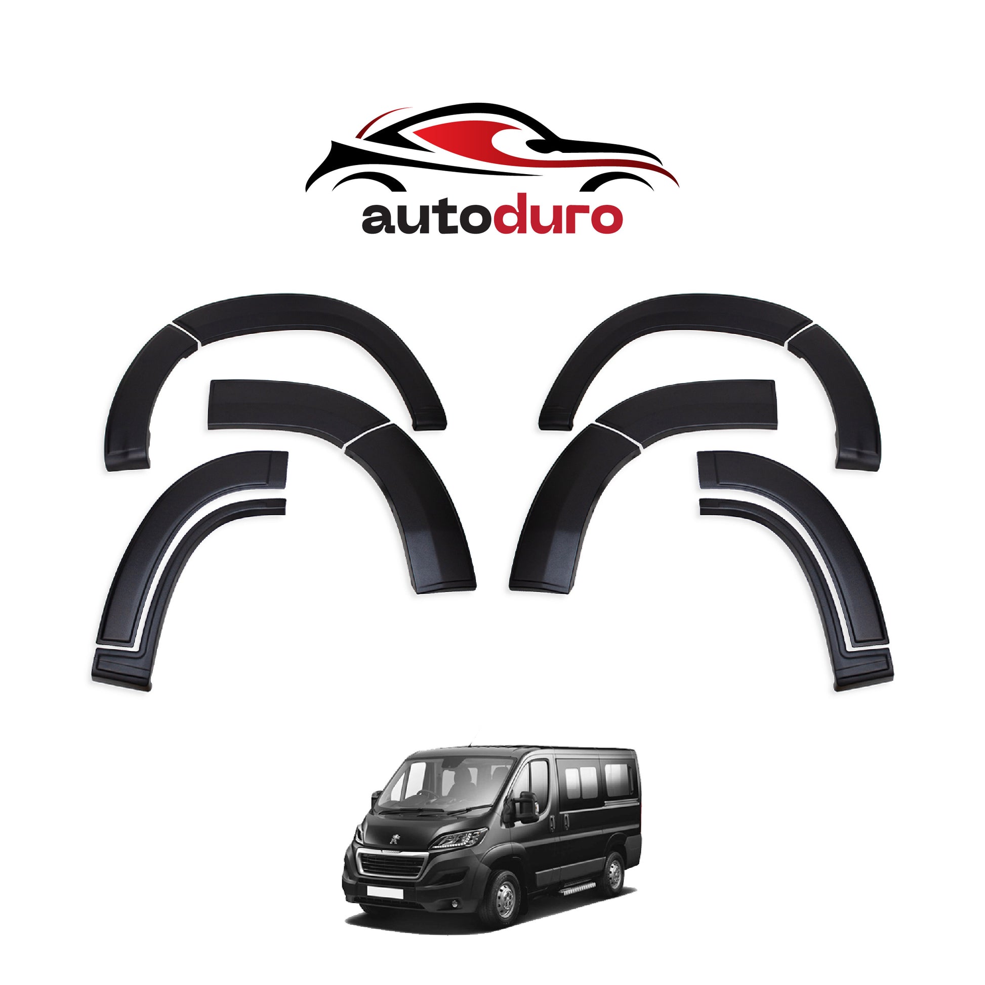 Autoduro Peugeot Boxer 2014 Onwards Fender Flares - 32610215-010027-20010402_1