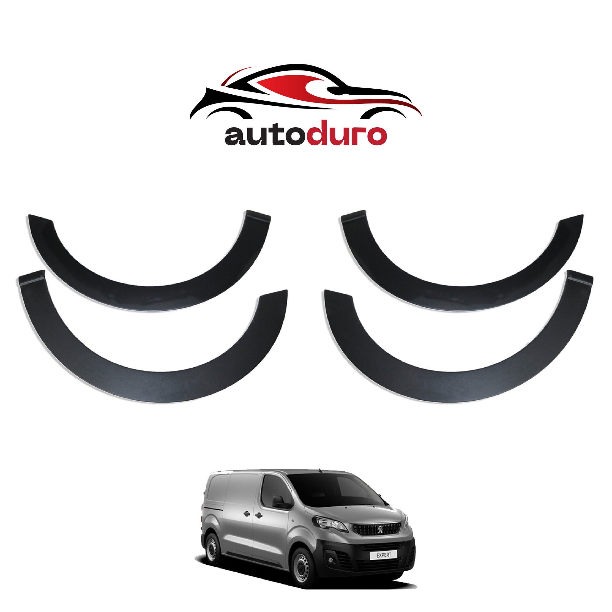 Autoduro Peugeot Expert 2017 Onwards Fender Flares 8pcs - 32610316-010023-20010402_2