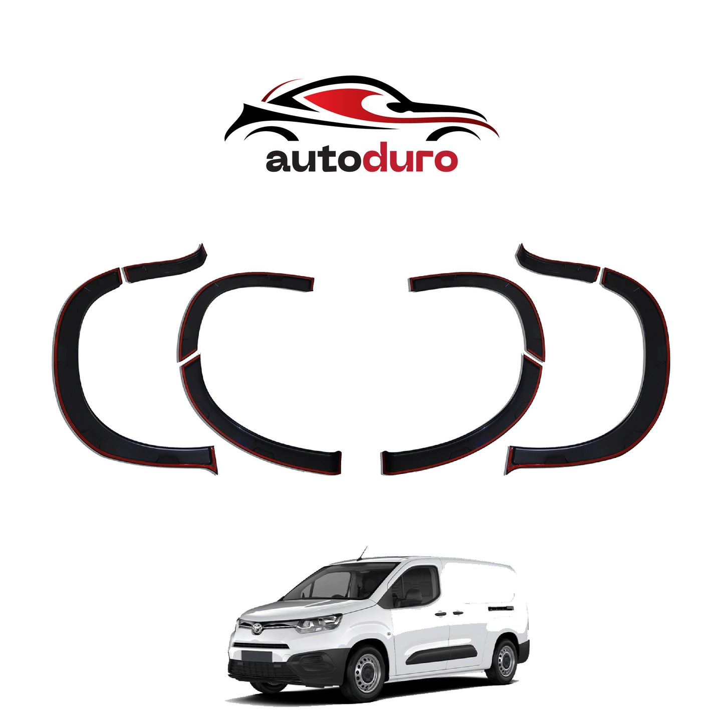 Autoduro Toyota Land Cruiser 2019 Onwards Fender Flares 8pcs - 32781319-010023-20010402_3