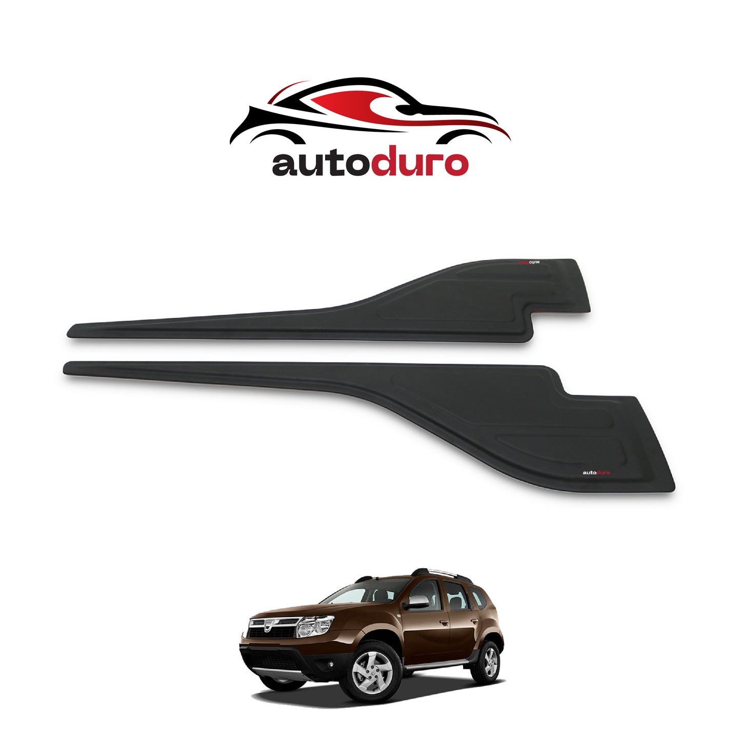 Autoduro Dacia Duster 2010 - 2017 Rear Bumper Sill Protector 2pcs - 33210210-020017-20090402_1