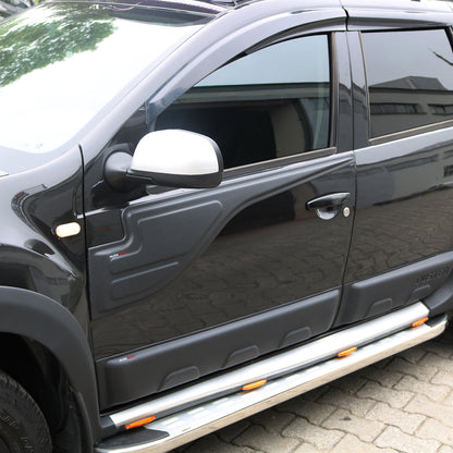 Autoduro Dacia Duster 2010 - 2017 Rear Bumper Sill Protector 2pcs - 33210210-020017-20090402_8