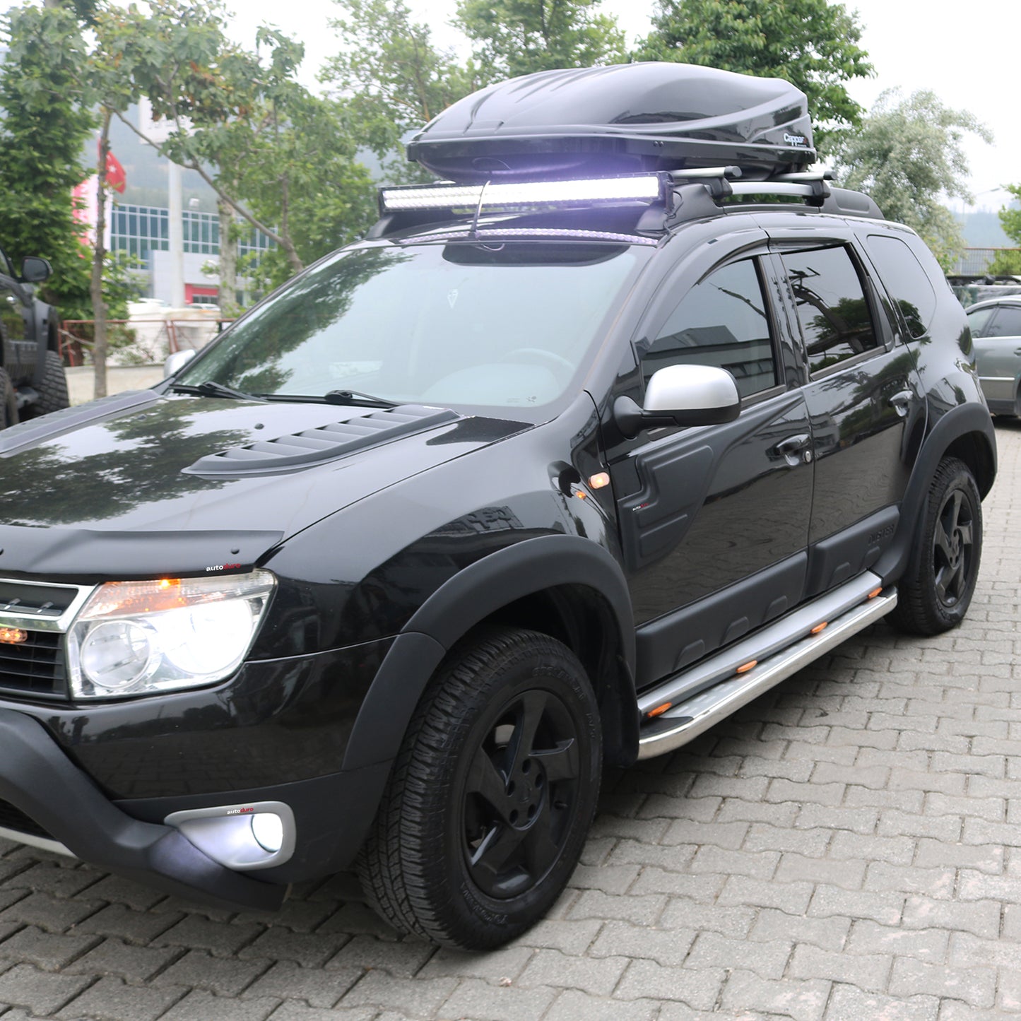 Autoduro Dacia Duster 2010 - 2017 Rear Bumper Sill Protector 2pcs - 33210210-020017-20090402_9