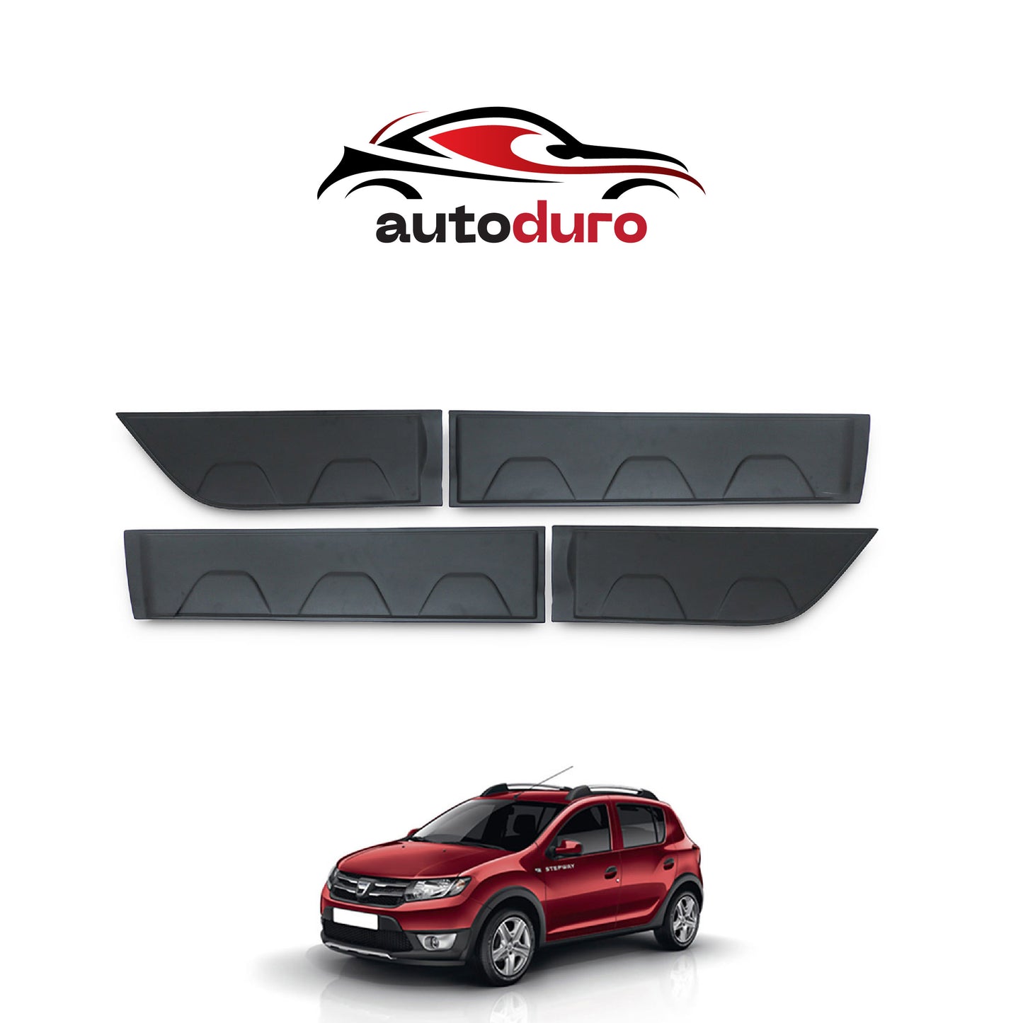 Autoduro Dacia Sandero 2012 - 2020 Fender Flares 4pcs - 33210612-010019-20010402_2