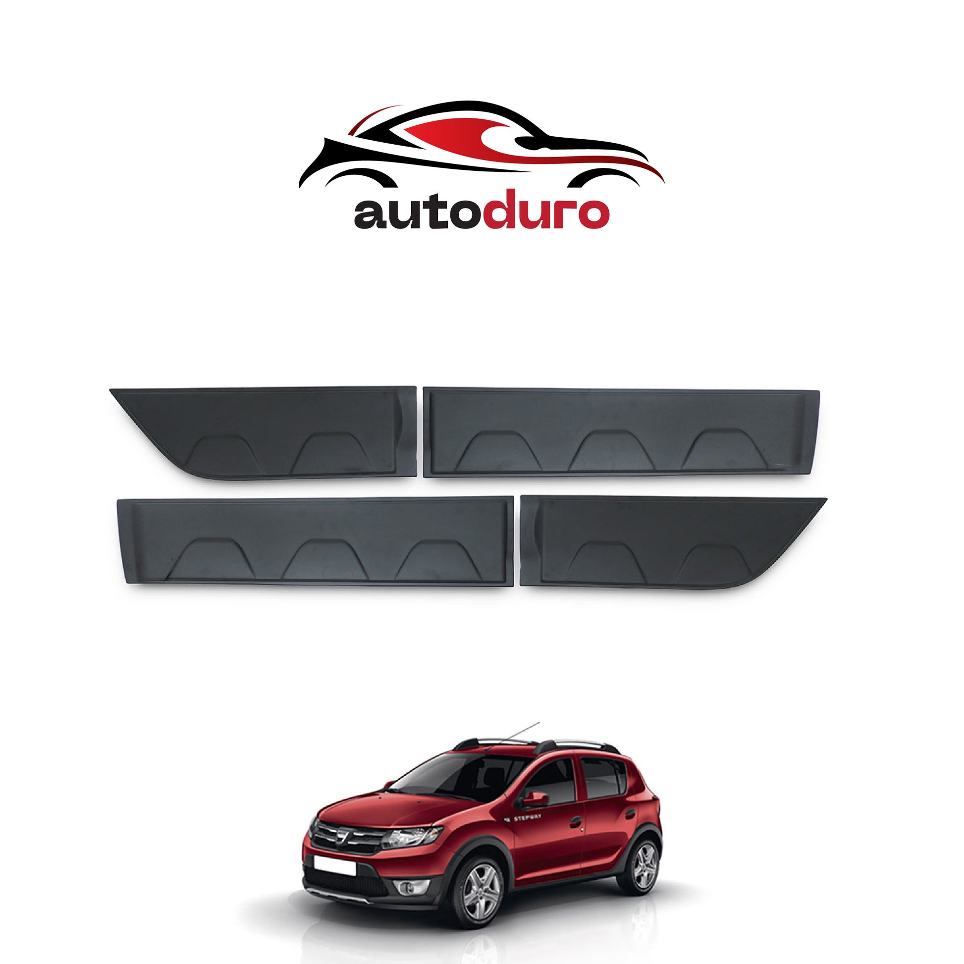 Autoduro Dacia Sandero 2012 - 2020 Fender Flares 4pcs - 33210612-010019-20010402_2