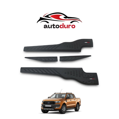 Autoduro Ford Ranger 2019 - 2023 Rear Bumper Sill Protector 4pcs - 33300816-020019-20090402_5