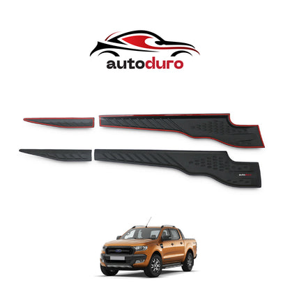 Autoduro Ford Ranger 2019 - 2023 Rear Bumper Sill Protector 4pcs - 33300816-020019-20090402_6