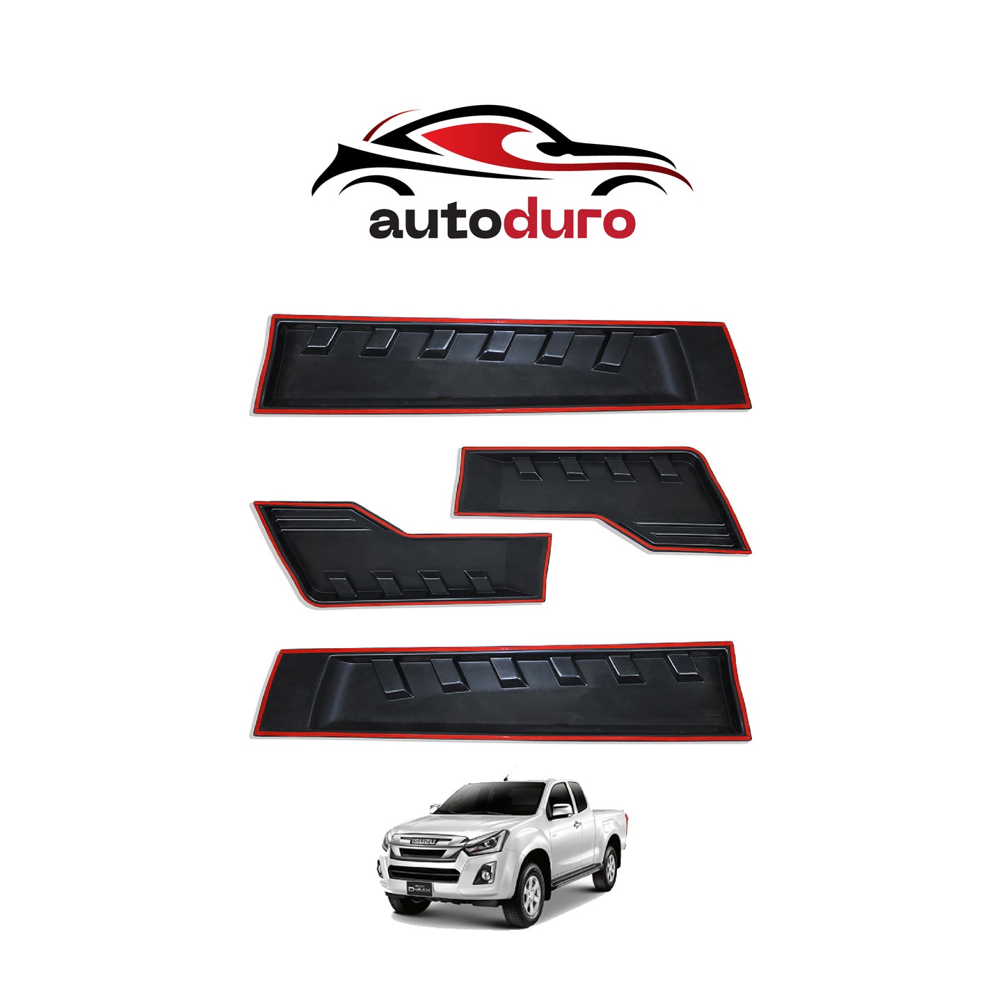 Autoduro Isuzu D-Max 2012 - 2017 Fender Flares 4pcs - 33380112-010019-20010402_18