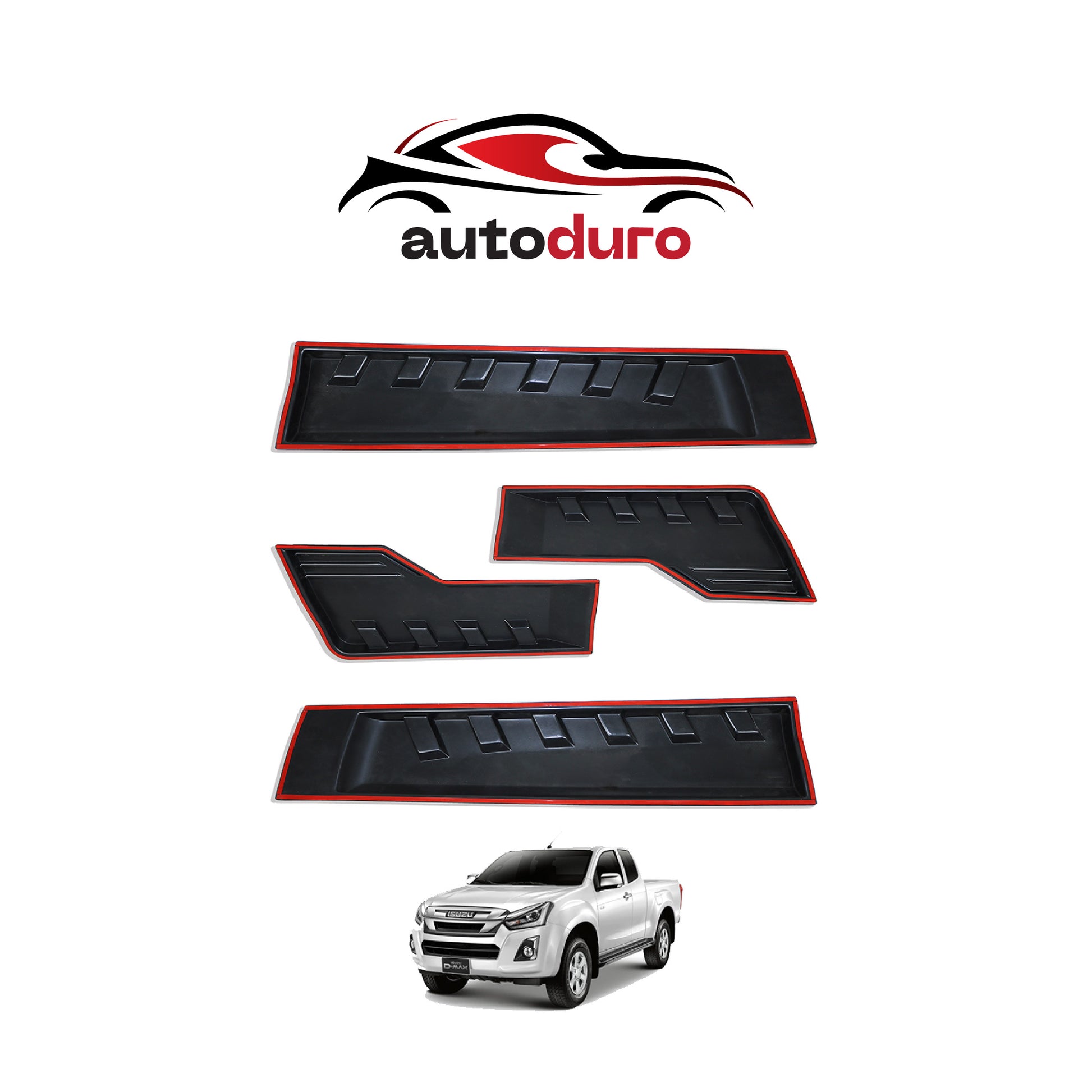 Autoduro Isuzu D-Max 2012 - 2017 Fender Flares 4pcs - 33380112-010019-20010402_18