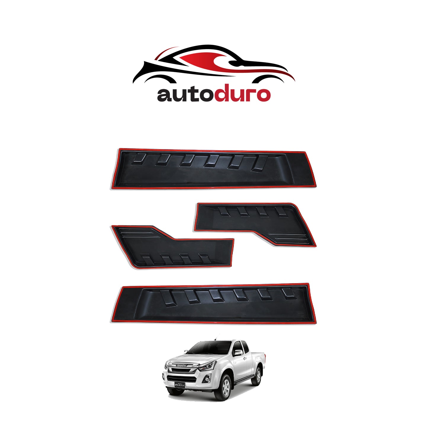 Autoduro Isuzu D-Max 2012 - 2017 Fender Flares 4pcs - 33380112-010019-20010402_9