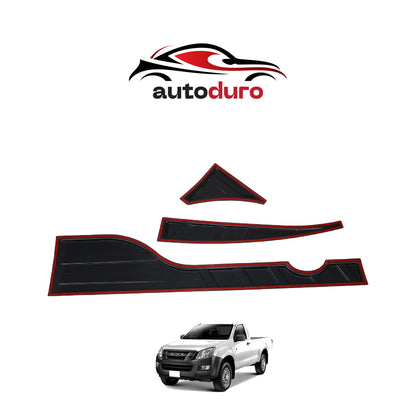Autoduro Isuzu D-Max 2012 - 2017 Rear Bumper Sill Protector 6pcs - 33380112-020021-20010402_10