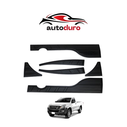 Autoduro Isuzu D-Max 2012 - 2017 Rear Bumper Sill Protector 6pcs - 33380112-020021-20010402_8
