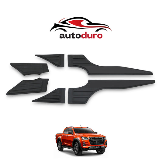 Autoduro Isuzu D-Max 2020 Onwards Rear Bumper Sill Protector 6pcs - 33380121-020021-20090402_1