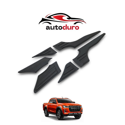 Autoduro Isuzu D-Max 2020 Onwards Rear Bumper Sill Protector 6pcs - 33380121-020021-20090402_2