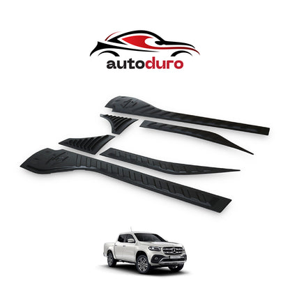 Autoduro Mercedes X-Class 2017 Onwards Rear Bumper Sill Protector 6pcs - 33550517-020021-20090402_3
