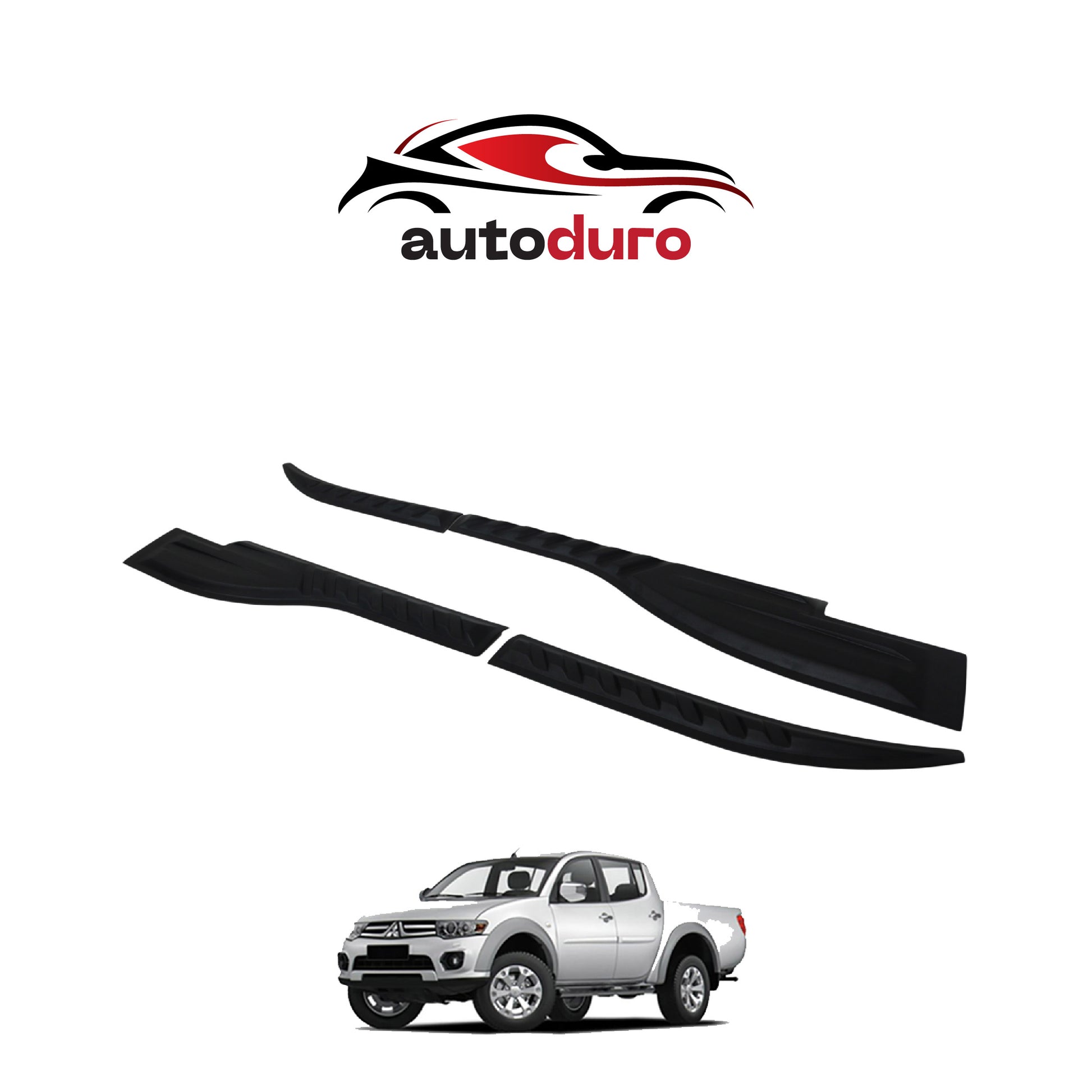 Autoduro Mitsubishi L200 2007 - 2015 Rear Bumper Sill Protector 4pcs - 33570407-020019-20010402_4