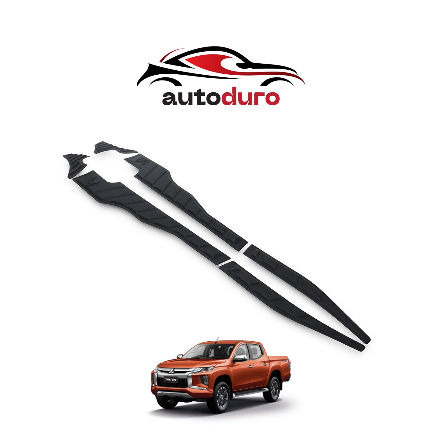 Autoduro Mitsubishi L200 2019 Onwards Rear Bumper Sill Protector 6pcs - 33570419-020021-20090402_4