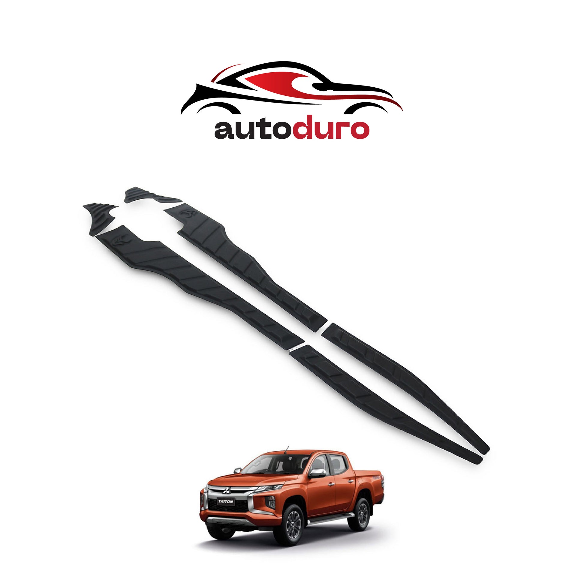 Autoduro Mitsubishi L200 2019 Onwards Rear Bumper Sill Protector 6pcs - 33570419-020021-20090402_4