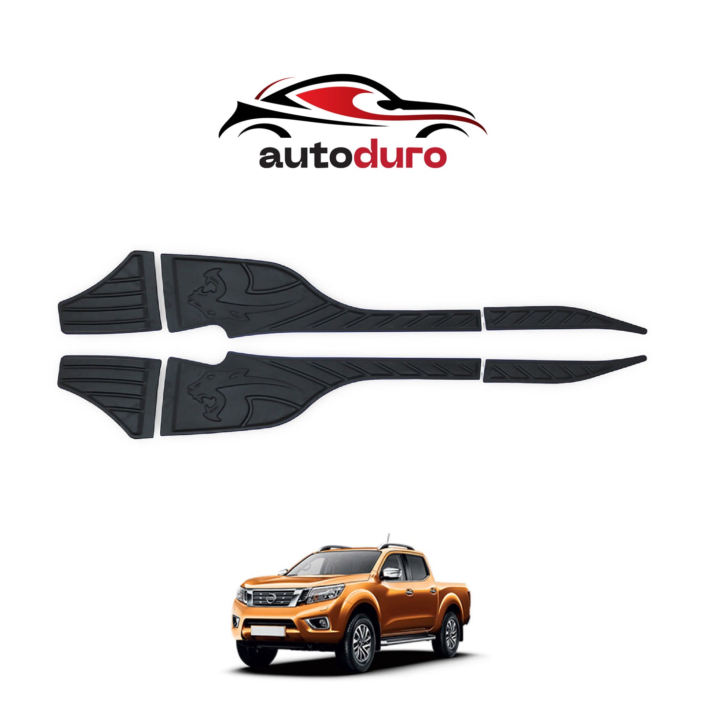 Autoduro Nissan Navara 2016 - 2021 Rear Bumper Sill Protector - 33580216-020021-20090402_1